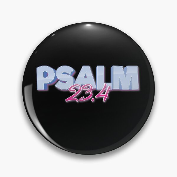 Item preview, Psalm 23:4 Bible Verse designed and sold by ProjectX23.