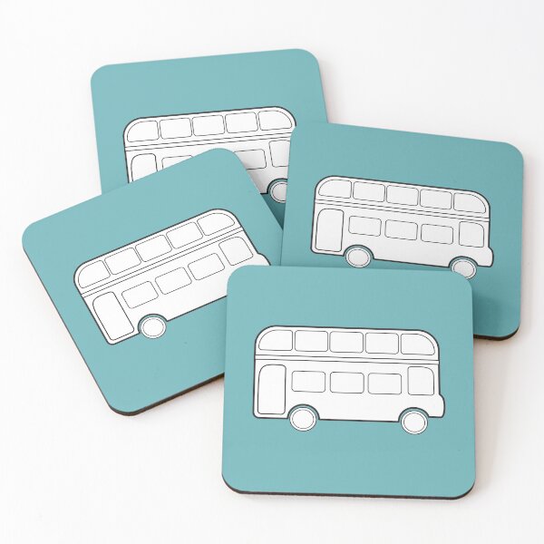 Item preview, The London Bus Landmark Illustration in Blue  designed and sold by Fernando G..