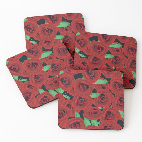 Item preview, Beautiful red rose pattern designed and sold by Illutino.