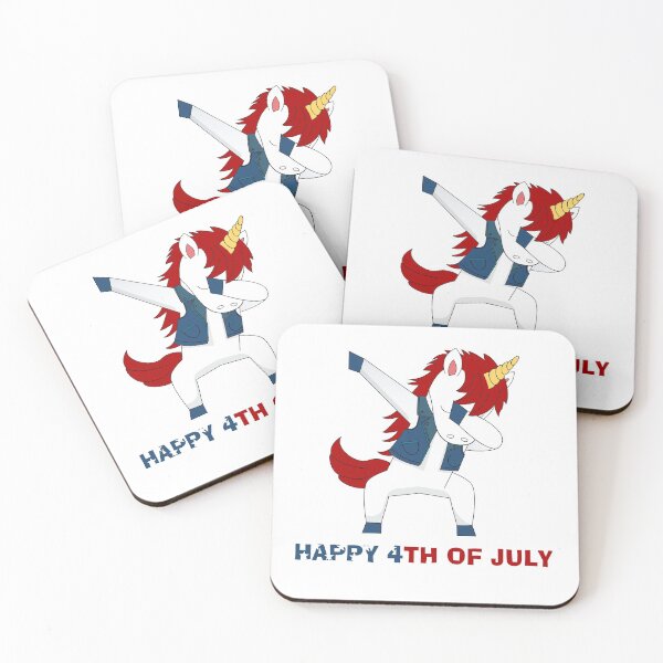 Item preview, Happy 4th Of July Dabbing Unicorn designed and sold by LifeQuotes.