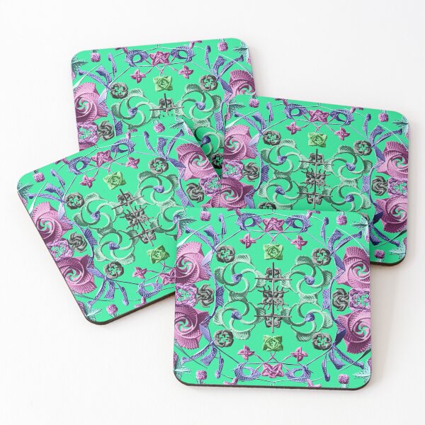 Item preview, 3d mandala flowers art works  with purple and shining carved line's  designed and sold by jotcar.