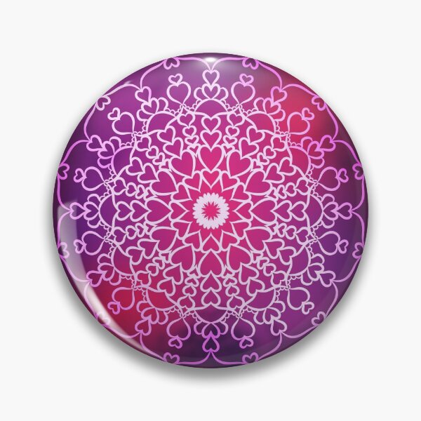 Item preview, Heart Mandala  designed and sold by serenaking.