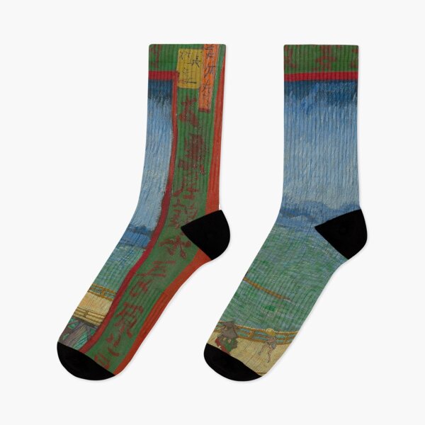 Item preview, Vincent Van Gogh - The Bridge in the Rain (after Hiroshige) designed and sold by vakashop.