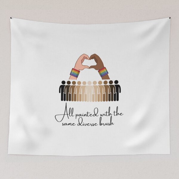 Item preview, Shades of life same diverse brush hands- nobow designed and sold by Joesvibes.
