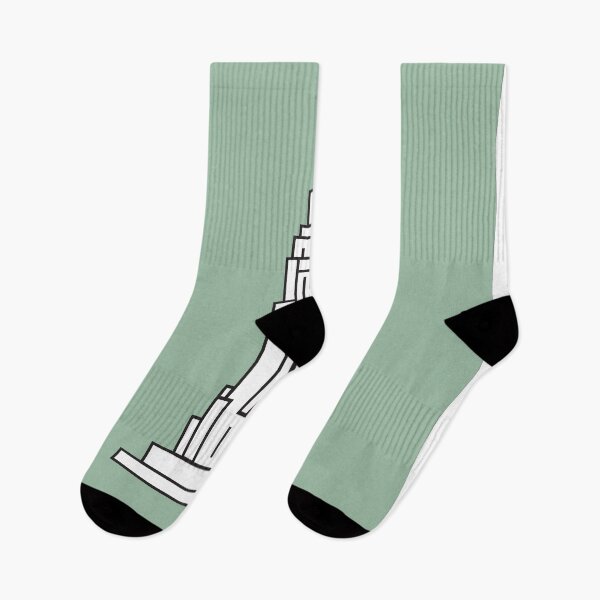 Item preview, The Empire States Building New York Landmark Illustration in Green  designed and sold by Fernando G..
