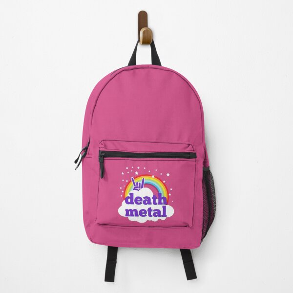 Item preview, Death metal pink rainbow designed and sold by playloud.
