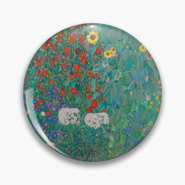 Item preview, Gustav Klimt - Exhibition Art Poster - Cottage Garden With Sunflowers - Belvedere Museum designed and sold by Francisco Couto.