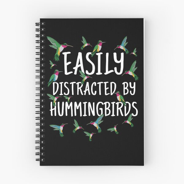 Item preview, Easily Distracted By Hummingbirds Shirt Women Hummingbird designed and sold by DSWShirts.