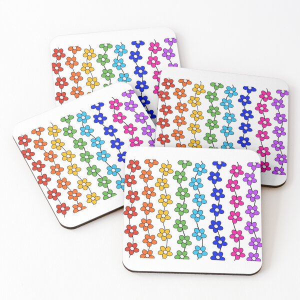 Item preview, Floral Rainbow designed and sold by ArtbyGrapefruit.