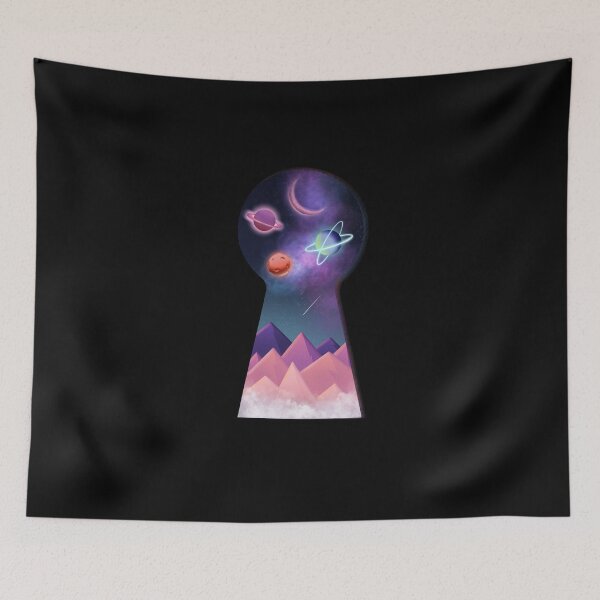 Item preview, Keyhole Revealing Space designed and sold by lunarsoulart.