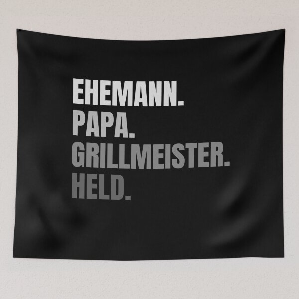 Item preview, Herren Ehemann Papa Grillmeister Held | Vintage Vatertags designed and sold by Farid94.