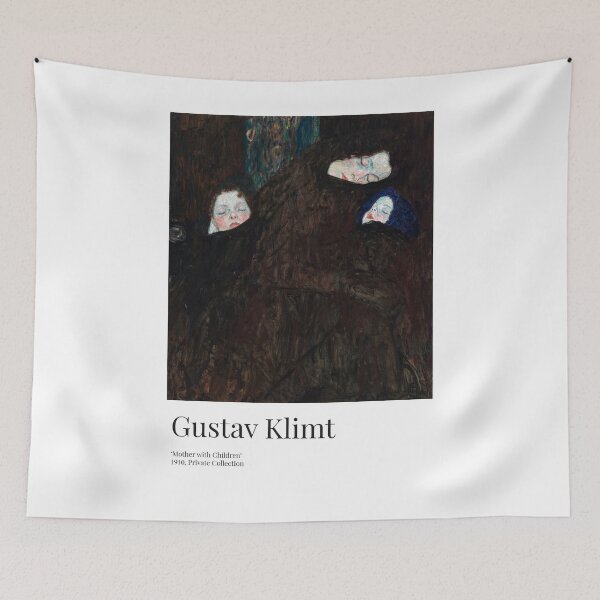 Item preview, Gustav Klimt - Exhibition Art Poster - Mother with Children designed and sold by Francisco Couto.