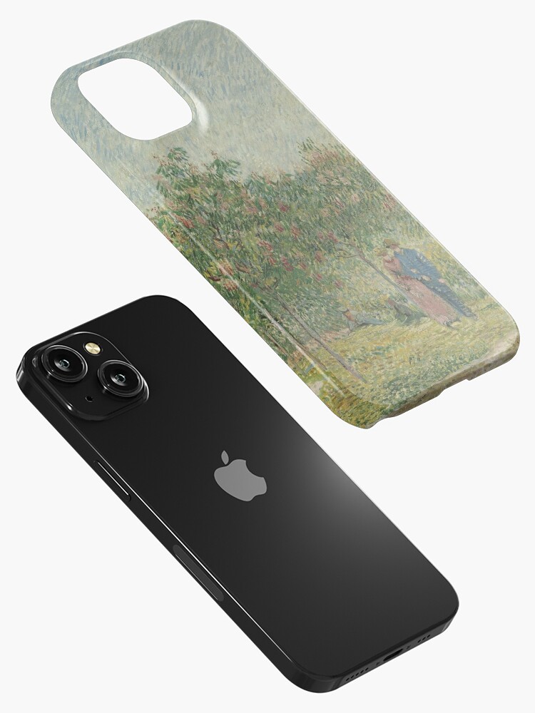 Vincent Van Gogh - Garden with Courting Couples ,Square Saint - Pierre |  iPhone Case