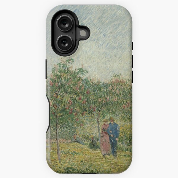Item preview, Vincent Van Gogh - Garden with Courting Couples ,Square Saint - Pierre designed and sold by vakashop.
