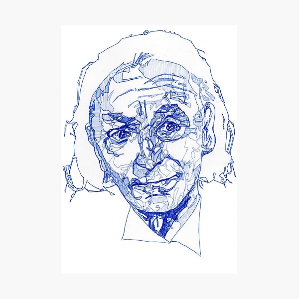 Tardis Blue - First Doctor Photographic Print