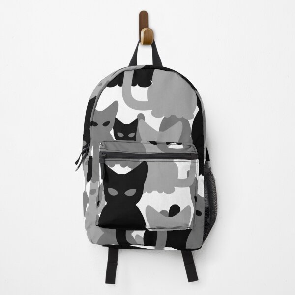 Item preview, Grey and Black Cat Camo Design on White Background. designed and sold by cgroenewald.