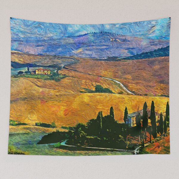 Item preview, The Rolling Hills of Tuscany designed and sold by AM FineArtPrints.