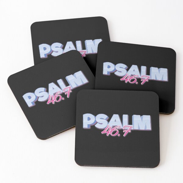 Item preview, Psalm 46:7 Bible Inspirational Quotes designed and sold by ProjectX23.