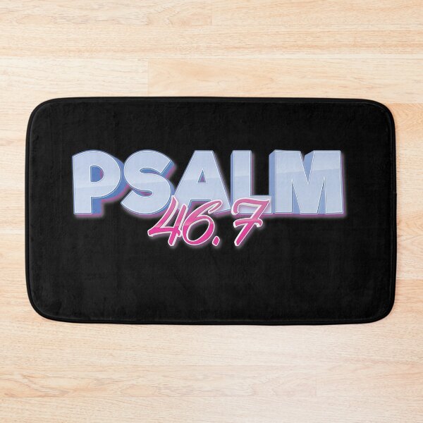 Item preview, Psalm 46:7 Bible Inspirational Quotes designed and sold by ProjectX23.