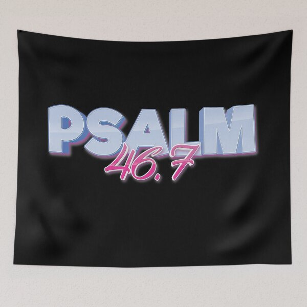 Item preview, Psalm 46:7 Bible Inspirational Quotes designed and sold by ProjectX23.