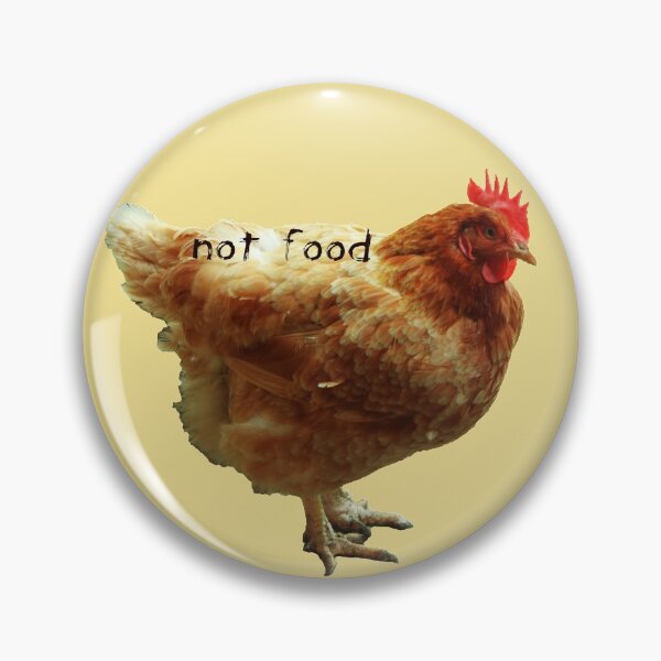 Item preview, Chicken is Not Food, Go Vegan designed and sold by monica-mirt.