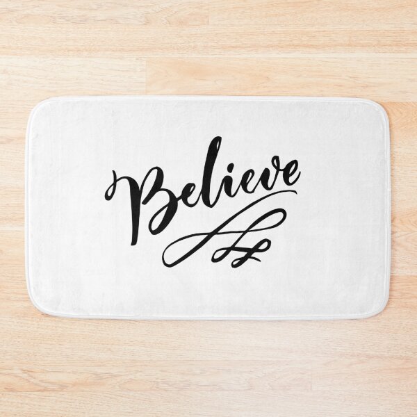 Item preview, Believe calligraphy word designed and sold by Anna Kutukova.