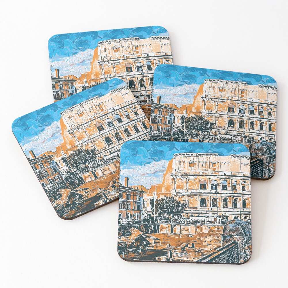 Item preview, Coasters (Set of 4) designed and sold by ErianAndre.