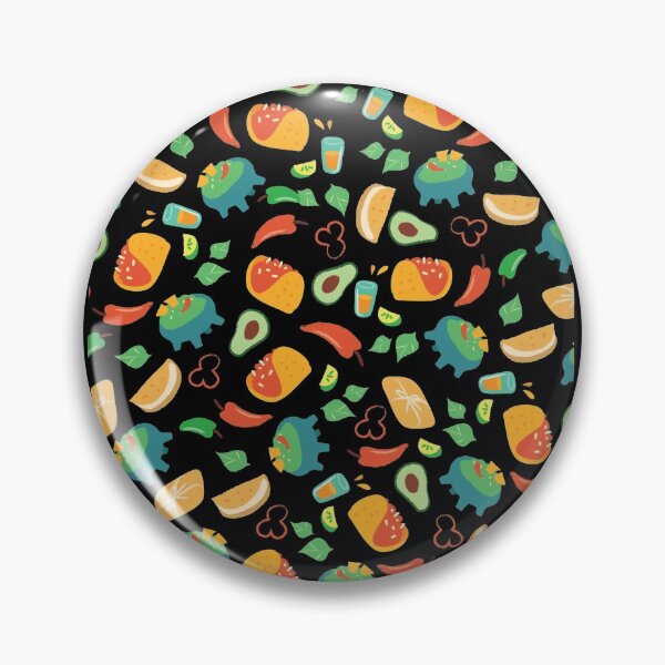 Item preview, Mexican Food Pattern  designed and sold by joabaj.