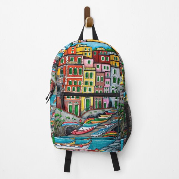 Item preview, Colours of Riomaggiore, Cinque Terre designed and sold by Lisa Lorenz Paintings.