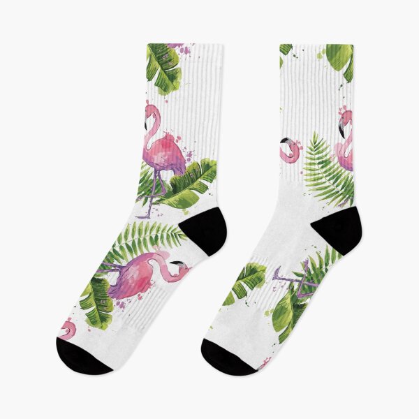 Item preview, Colorful Pink Flamingos Pattern designed and sold by Coastal-Designs.