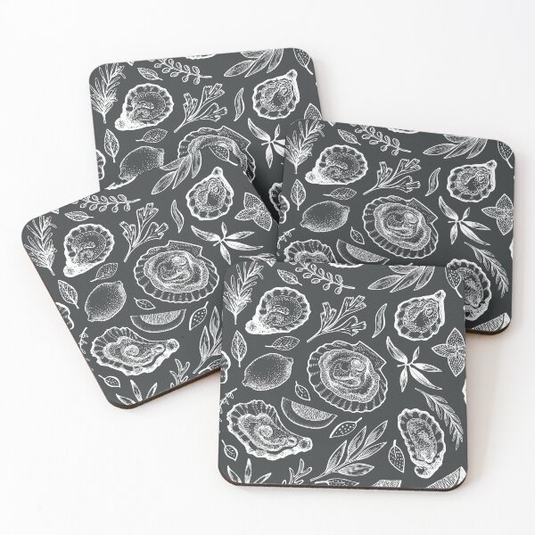 Item preview, Black And White Sea Shell designed and sold by noirty.
