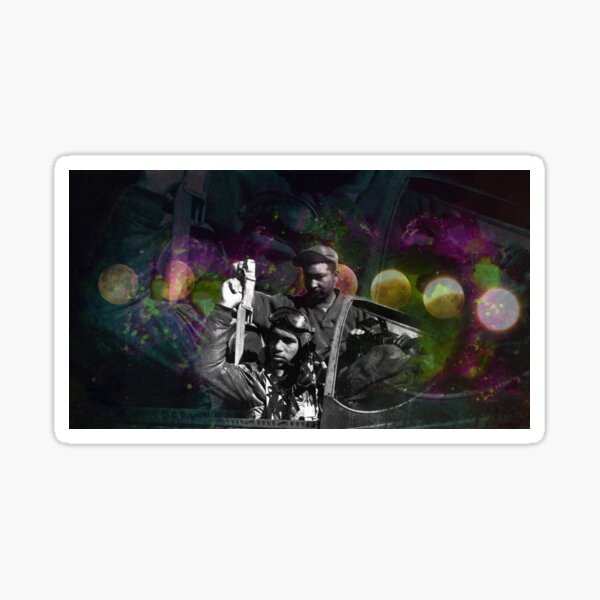 Space rider Sticker