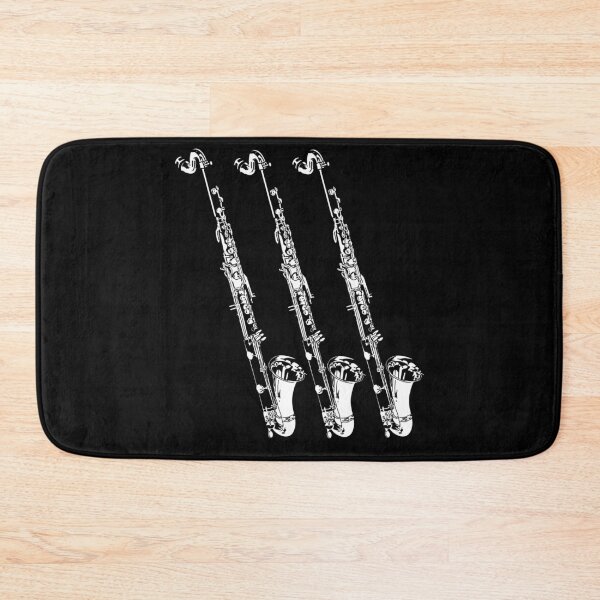 Item preview, Vintage Bass Clarinet Regalos Orquesta Retro Bass Clarinet designed and sold by DSWShirts.