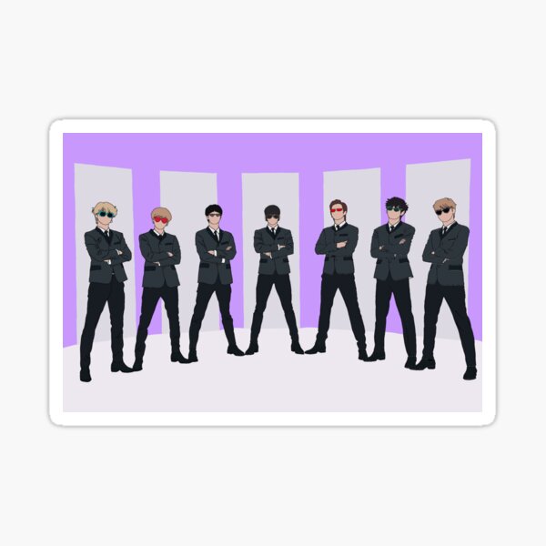 Bangtan Festa 2020 photoshoot Sticker for Sale by NoonaStudio