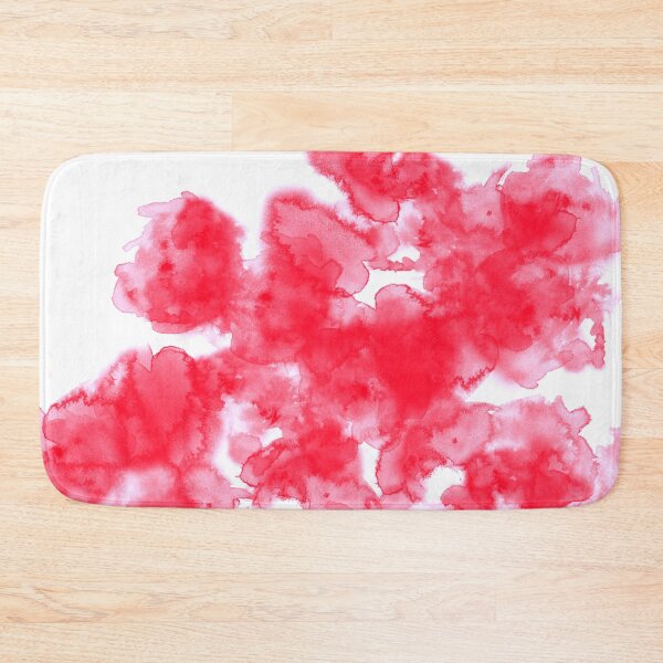 Item preview, Minimalistic red watercolor abstract stain pattern designed and sold by AmeliasArtistry.