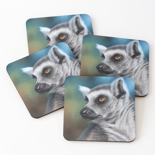 Item preview, Wildlife artwork of a Lemur designed and sold by Richard Macwee.