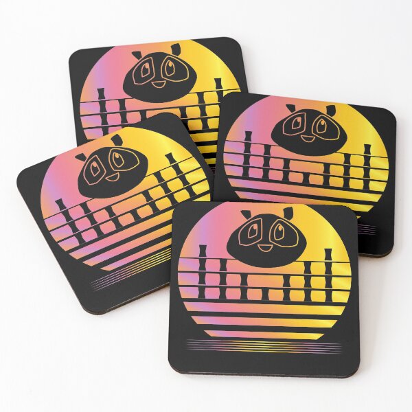 Item preview, Takenoko Synthwave - Board Game Inspired Graphic - Tabletop Gaming  - BGG designed and sold by MeepleDesign.