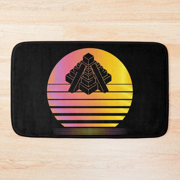 Item preview, Teotihuacan Synthwave - Board Game Inspired Graphic - Tabletop Gaming  - BGG designed and sold by MeepleDesign.