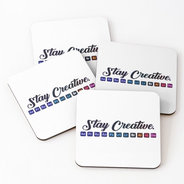 Item preview, Stay Creative Adobe Icons designed and sold by THEVO.