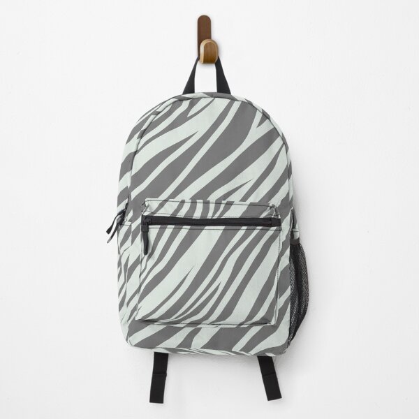 Item preview, Grey and Light Green Striped Zebra Print designed and sold by cgroenewald.