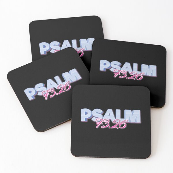 Item preview, Psalm 73:26 Bible Inspirational Quote designed and sold by ProjectX23.