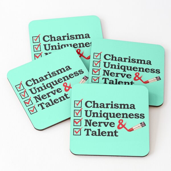 Item preview, Charisma Uniqueness Nerve Talent from Drag Race designed and sold by ShopDragover.