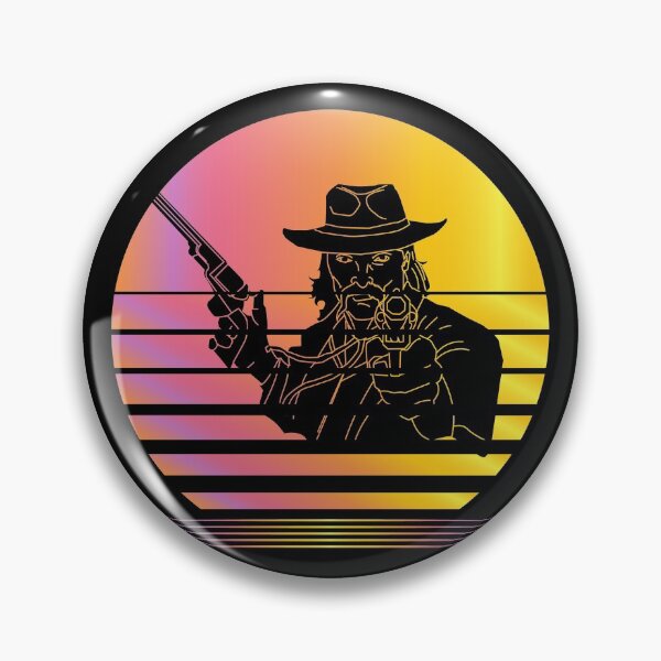 Item preview, Western Legends Synthwave - Board Game Inspired Graphic - Tabletop Gaming  - BGG designed and sold by MeepleDesign.