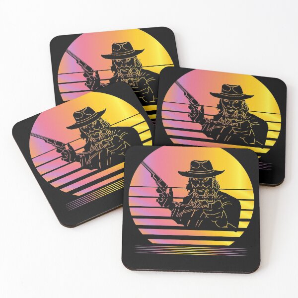 Item preview, Western Legends Synthwave - Board Game Inspired Graphic - Tabletop Gaming  - BGG designed and sold by MeepleDesign.