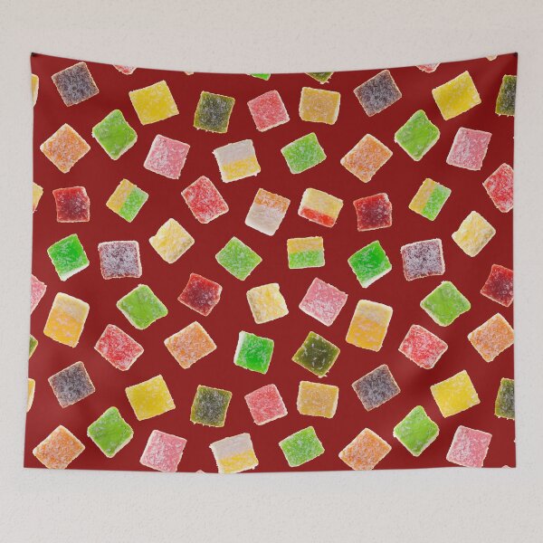 Item preview, multicolor candy pattern rahat lokum designed and sold by Tanya-GR.
