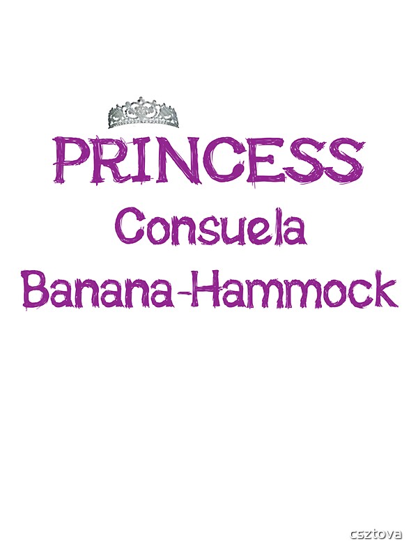 Free Free 189 Friends Princess Consuela Banana Hammock Episode SVG PNG EPS DXF File