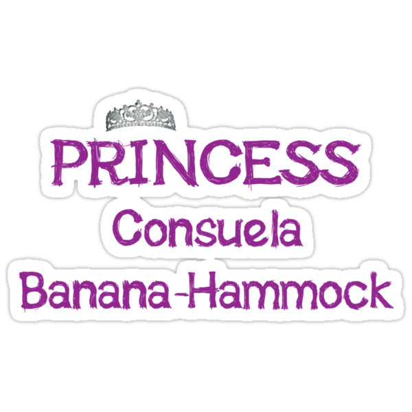 Download "Princess Consuela Banana-Hammock" Stickers by csztova ...