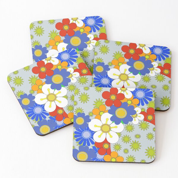 Item preview, cosmic flowers designed and sold by pauloneill-art.