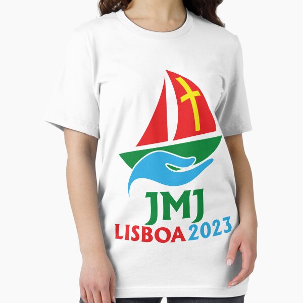 Aperçu de l'œuvre Logo JWJ Jornada Mundial de la Juventud Lisboa 2023 créée et vendue par ideasfinder.