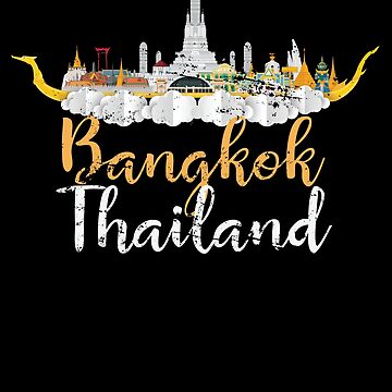 Artwork thumbnail, Bangkok Thailand by bestshirtdesign